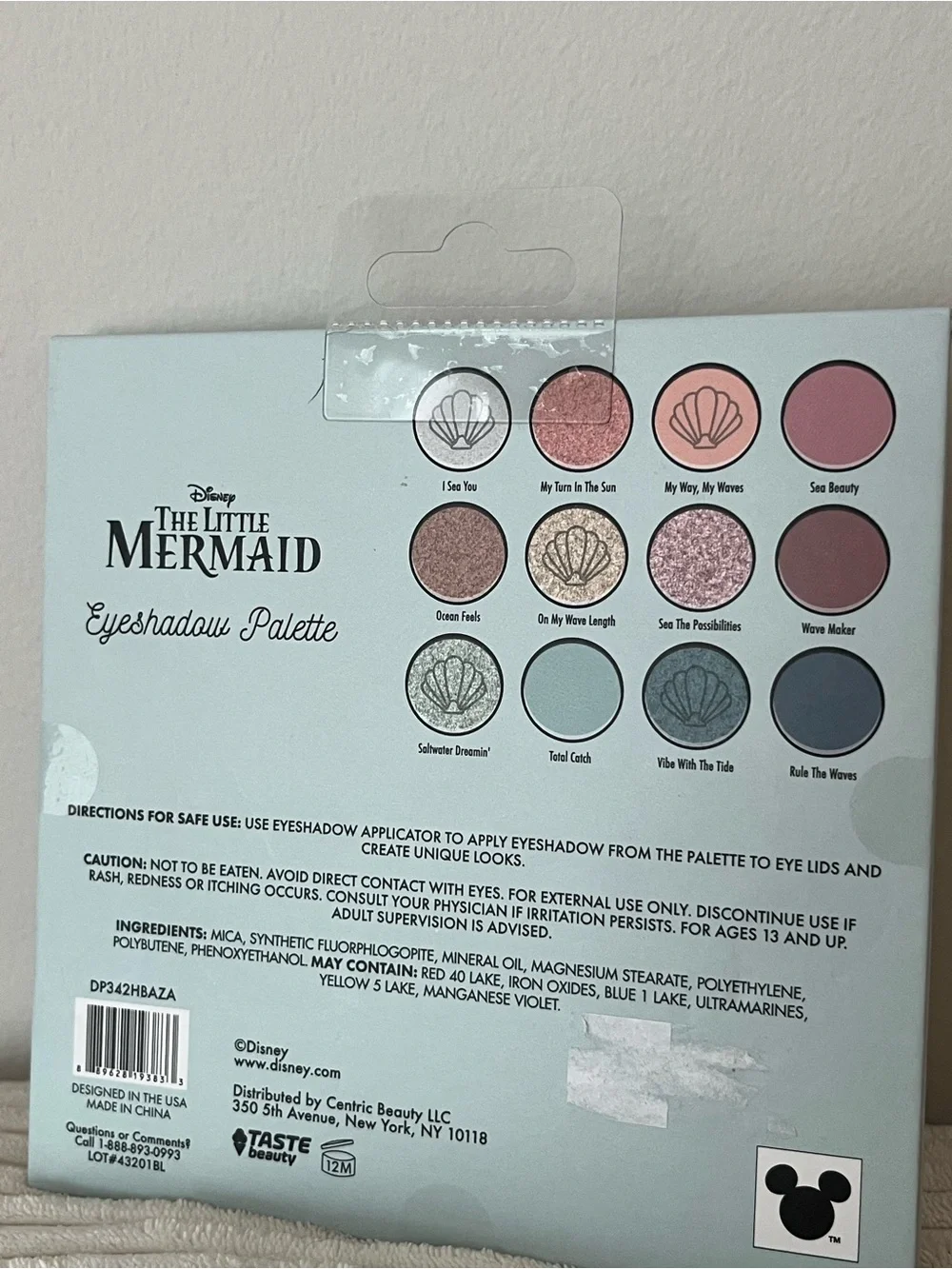 Little Mermaid Ariel Eyeshadow Palette